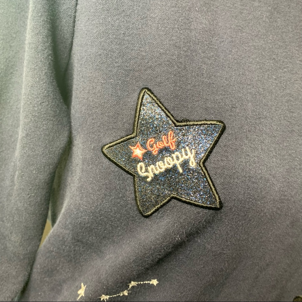 Snoopy Golf Patched Crewneck Sweatshirt - Picture 6 of 11